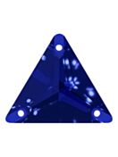 Triangle pietre strass da cucire piatto 3 foro 16mm Montana