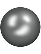 Ceramic Cabochon termoadesivo ss34 Jet Hematite HF