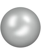 Ceramic Cabochon termoadesivo ss40 Chalkwhite Hematite HF