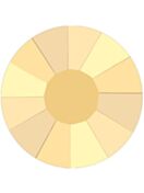 Strass piatto termoadesivo ss16 Crystal Monte Carlo HF