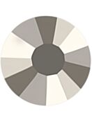 Strass piatto termoadesivo ss30 Crystal Light Hematite HF