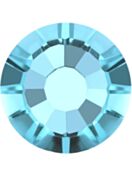 Strass piatto termoadesivo ss8 Aquamarine HF