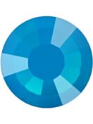 Strass piatto termoadesivo ss8 Caribbean Blue Opal HF