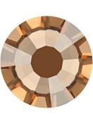 Strass piatto termoadesivo ss10 Crystal Golden Shadow HF