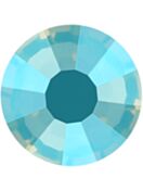 Strass piatto termoadesivo ss10 Peridot AB HF