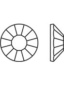 Strass piatto termoadesivo ss20 Crystal Powder Blue HF