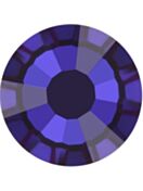 Strass piatto termoadesivo ss30 Crystal Meridian Blue HF