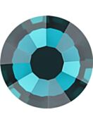 Strass piatto termoadesivo ss30 Blue Zircon HF