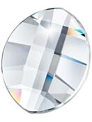 Leaf hotfix strass termoadesivo 14x11mm Crystal HF