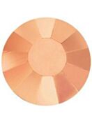 VIVA12 Rose hotfix strass termoadesivo ss6 Crystal Capri Gold HF