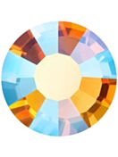 VIVA12 Rose hotfix strass termoadesivo ss6 Topaz AB HF