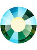 VIVA12 Rose hotfix strass termoadesivo ss8 Green Turmaline AB HF