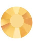 VIVA12 Rose hotfix strass termoadesivo ss16 Crystal Aurum HF