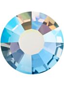 VIVA12 Rose hotfix strass termoadesivo ss16 Light Sapphire AB HF