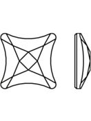 Starlet termoadesivo 6mm Crystal AB HF