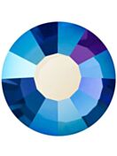 VIVA12 Rose hotfix strass termoadesivo ss30 Sapphire AB HF