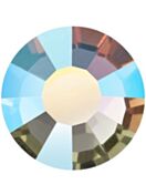 VIVA12 Rose hotfix strass termoadesivo ss30 Black Diamond AB HF