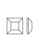 Square hotfix strass termoadesivo 3mm Crystal Aurum HF