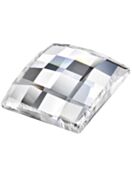 Chessboard Square hotfix strass termoadesivo 12x12mm Crystal HF