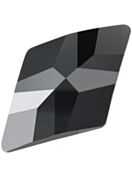 Rhombus hotfix strass termoadesivo 10x6mm Jet HF