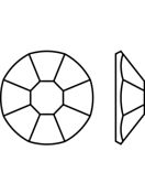 Rose 8 Facets Machine-Cut ss6 Light Sapphire F