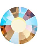 VIVA12 Rose pietra strass ss7 Smoked Topaz AB F