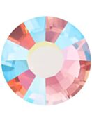 VIVA12 Rose pietra strass ss8 Light Rose AB F