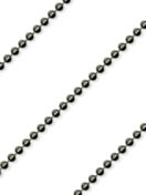 Gallon perla Tondo 4mm argento