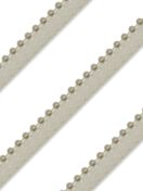 Gallon perla Tondo 4mm perlato con bordo