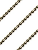 Gallon perla Tondo 6mm oro