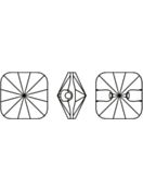 Rivoli Square bottone strass 14mm Crystal Golden Shadow