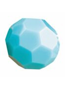 Regular Cut perla di vetro sfaccettata 4mm Turquoise