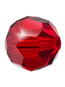 Regular Cut perla di vetro sfaccettata 4mm Light Siam