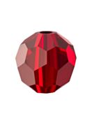 Regular Cut perla di vetro sfaccettata 4mm Siam