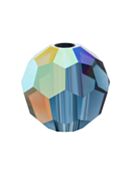 Regular Cut perla di vetro sfaccettata 5mm Montana AB
