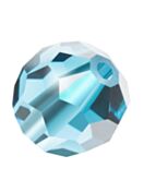 Regular Cut perla di vetro sfaccettata 5mm Aqua Bohemica