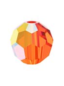 Regular Cut perla di vetro sfaccettata 5mm Hyazinth AB