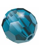 Regular Cut perla di vetro sfaccettata 6mm Montana