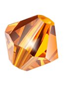 Bicono Perla di vetro sfaccettata 6mm Sun