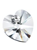 Maxima Heart 1 Hole 18mm Crystal