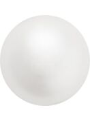 Pearl Round 5mm White
