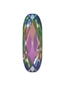 Long Classical Oval 15x5mm Crystal AB