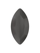 Navette 15x7mm Jet Hematite