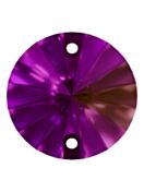 Rivoli pietre strass da cucire piatto 2 foro 10mm Amethyst