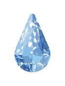 Pearshape 10x6mm Light Sapphire