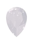 Drop 8x6mm White Opal