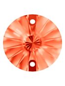 Rivoli pietre strass da cucire piatto 2 foro 16mm Padparadscha