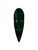 Raindrop 10x3mm Emerald