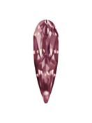 Raindrop 15x4mm Light Amethyst