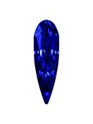 Raindrop 20x6mm Capri Blue